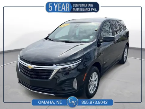 Black 2023 Chevrolet Equinox LT for sale in Omaha, NE