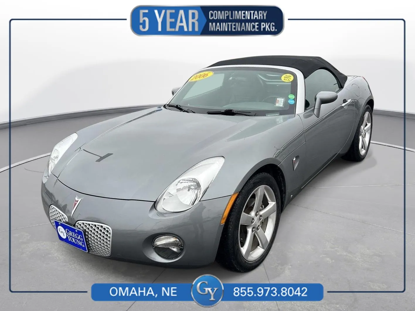 Gray 2006 Pontiac Solstice for sale in Omaha, NE