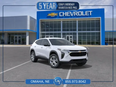 White 2026 Chevrolet Trax LS for sale in Omaha, NE
