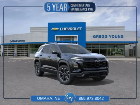 Black 2026 Chevrolet Equinox RS for sale in Omaha, NE