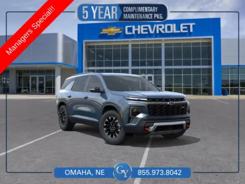 Blue 2026 Chevrolet Traverse Z71 for sale in Omaha, NE