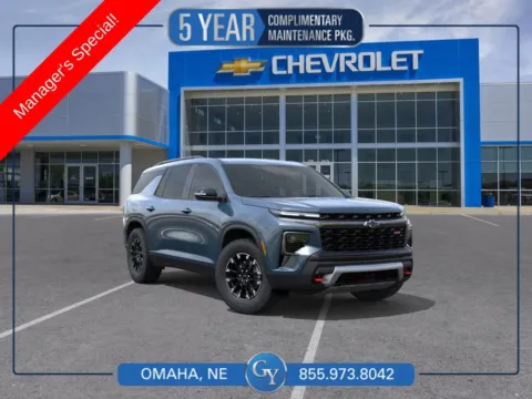 Blue 2026 Chevrolet Traverse Z71 for sale in Omaha, NE