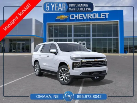 White 2026 Chevrolet Tahoe Premier for sale in Omaha, NE