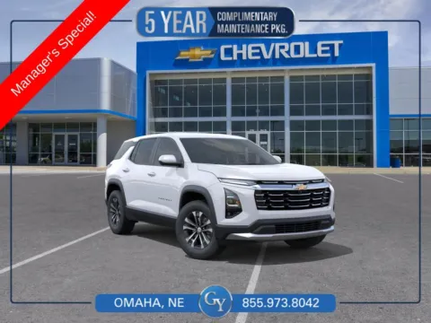 White 2026 Chevrolet Equinox LT for sale in Omaha, NE