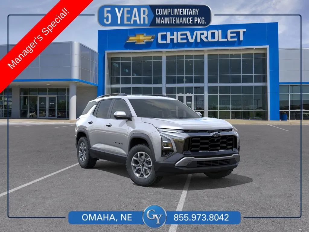 Gray 2026 Chevrolet Equinox ACTIV for sale in Omaha, NE