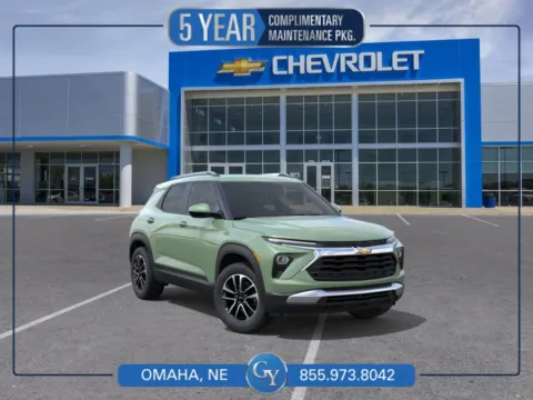 Green 2026 Chevrolet TrailBlazer LT for sale in Omaha, NE