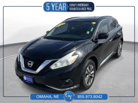 Black 2017 Nissan Murano SV for sale in Omaha, NE