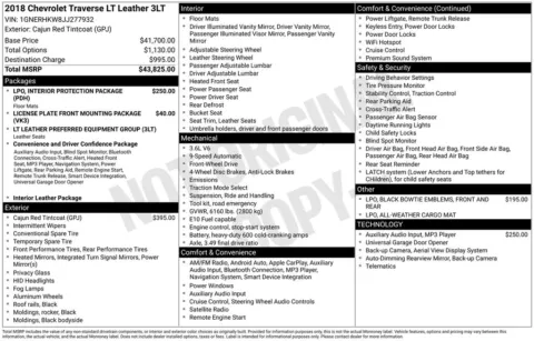 Photos of 2018 Chevrolet Traverse 3LT for sale in Omaha, NE at Gregg Young Chevrolet - Omaha