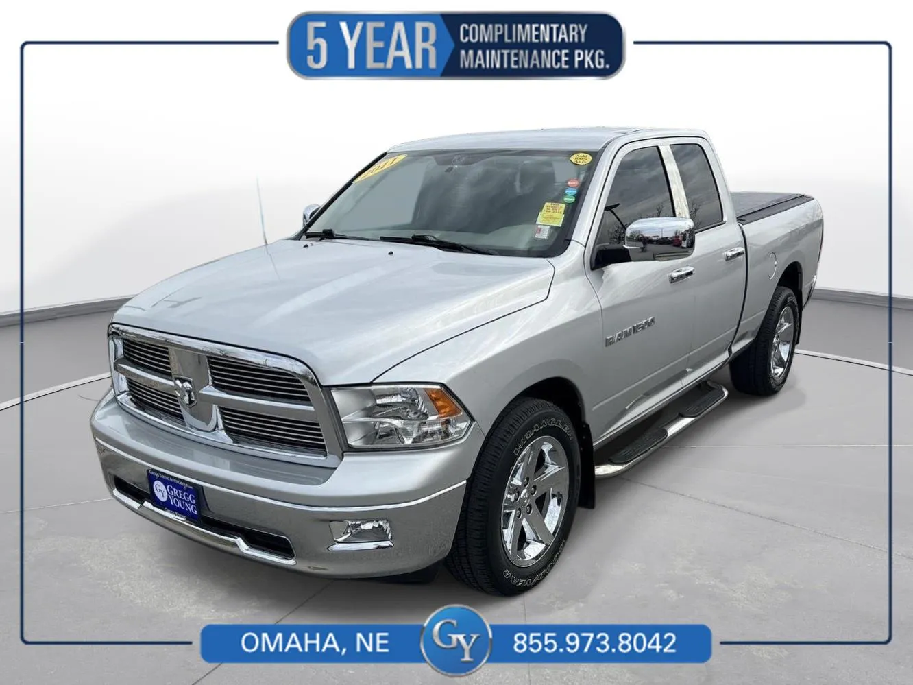 Silver 2011 Ram 1500 Big Horn for sale in Omaha, NE