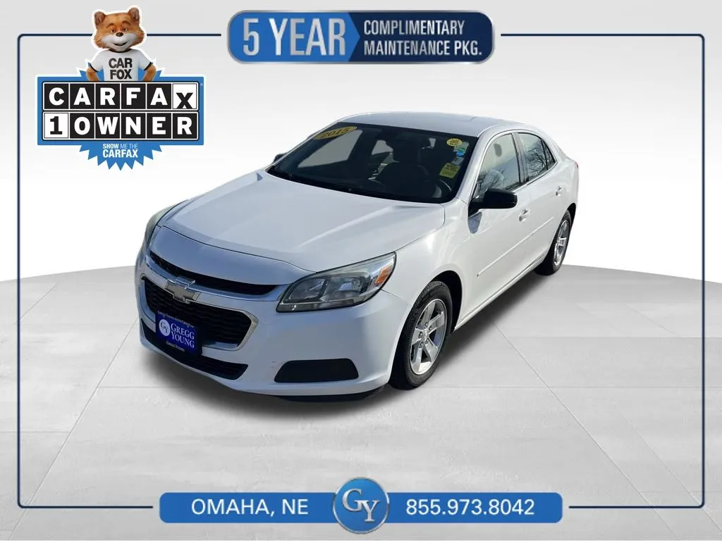 White 2015 Chevrolet Malibu LS for sale in Omaha, NE