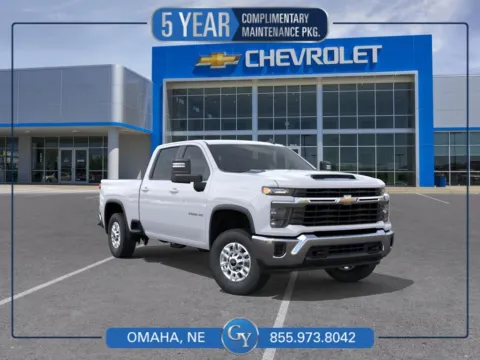 White 2026 Chevrolet Silverado 2500HD LT for sale in Omaha, NE