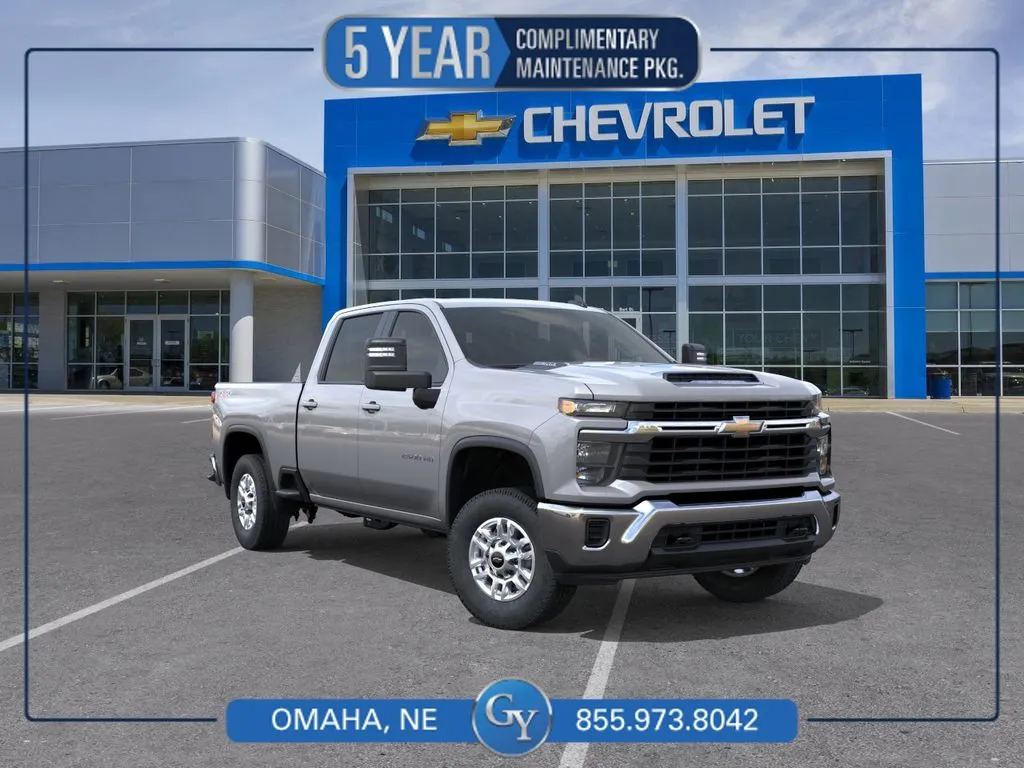 Gray 2026 Chevrolet Silverado 2500HD LT for sale in Omaha, NE