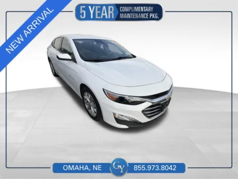 White 2021 Chevrolet Malibu LT for sale in Omaha, NE