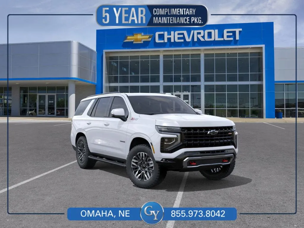 White 2026 Chevrolet Tahoe Z71 for sale in Omaha, NE