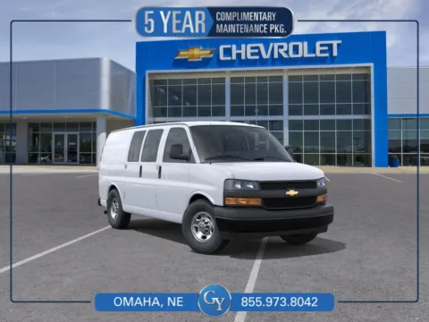 White 2025 Chevrolet Express 2500 Work Van for sale in Omaha, NE
