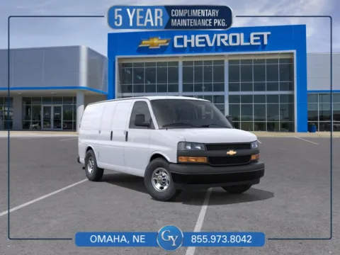 White 2025 Chevrolet Express 2500 Work Van for sale in Omaha, NE