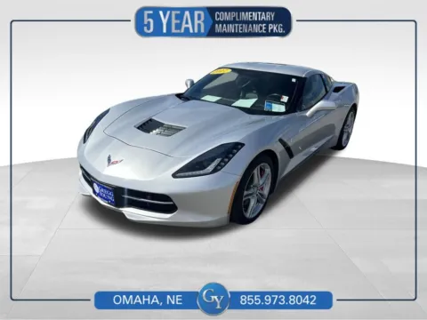 Silver 2017 Chevrolet Corvette Stingray for sale in Omaha, NE