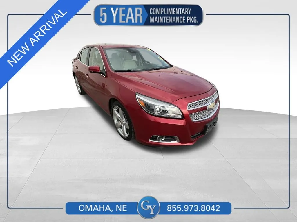 Red 2013 Chevrolet Malibu LTZ for sale in Omaha, NE