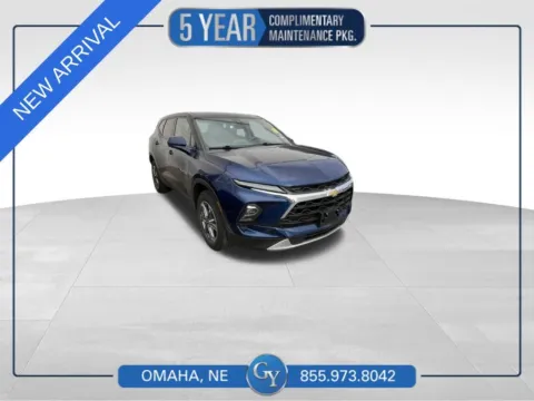 Blue 2023 Chevrolet Blazer LT for sale in Omaha, NE