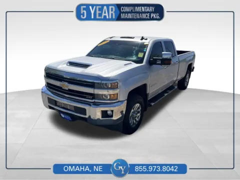 Silver 2019 Chevrolet Silverado 3500HD LTZ for sale in Omaha, NE