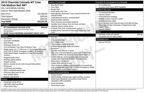 Photos of 2018 Chevrolet Colorado Work Truck for sale in Omaha, NE at Gregg Young Chevrolet of Omaha