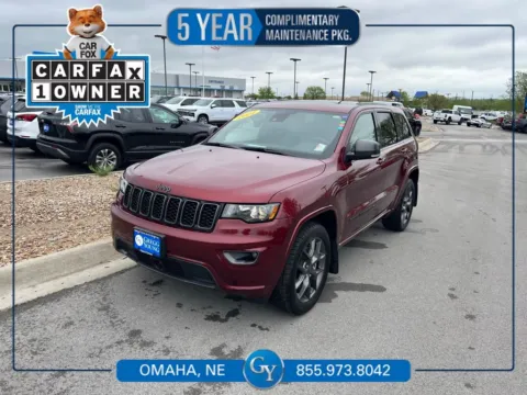Red 2021 Jeep Grand Cherokee 80th Anniversary Edition for sale in Omaha, NE