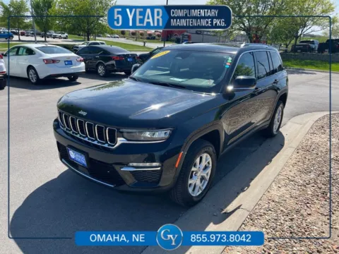 Black 2023 Jeep Grand Cherokee Limited for sale in Omaha, NE