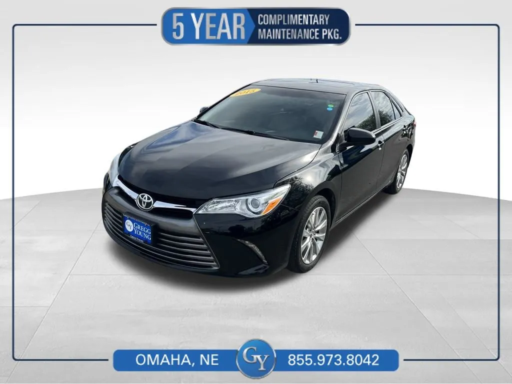 Black 2015 Toyota Camry XLE for sale in Omaha, NE