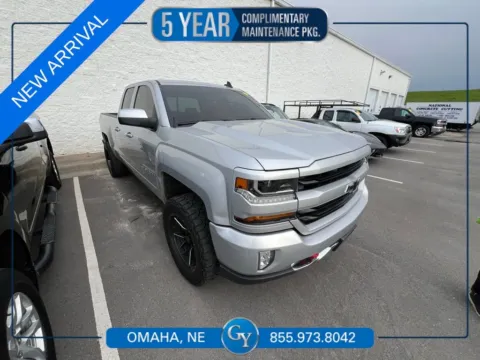 Silver 2018 Chevrolet Silverado 1500 LT for sale in Omaha, NE
