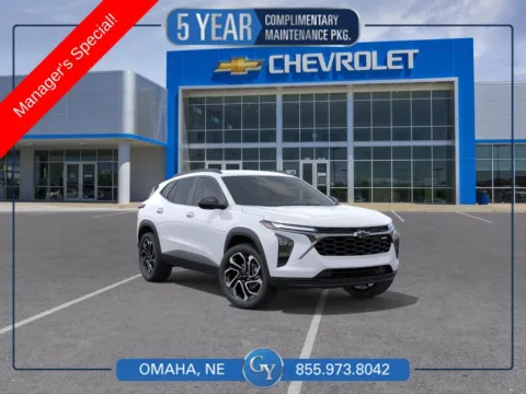 White 2026 Chevrolet Trax 2RS for sale in Omaha, NE