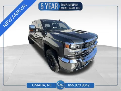 Gray 2017 Chevrolet Silverado 1500 LTZ for sale in Omaha, NE