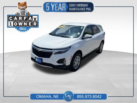 White 2024 Chevrolet Equinox LT for sale in Omaha, NE