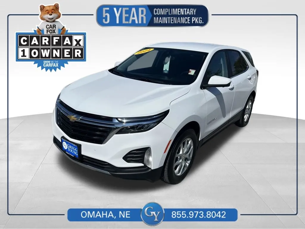 White 2024 Chevrolet Equinox LT for sale in Omaha, NE