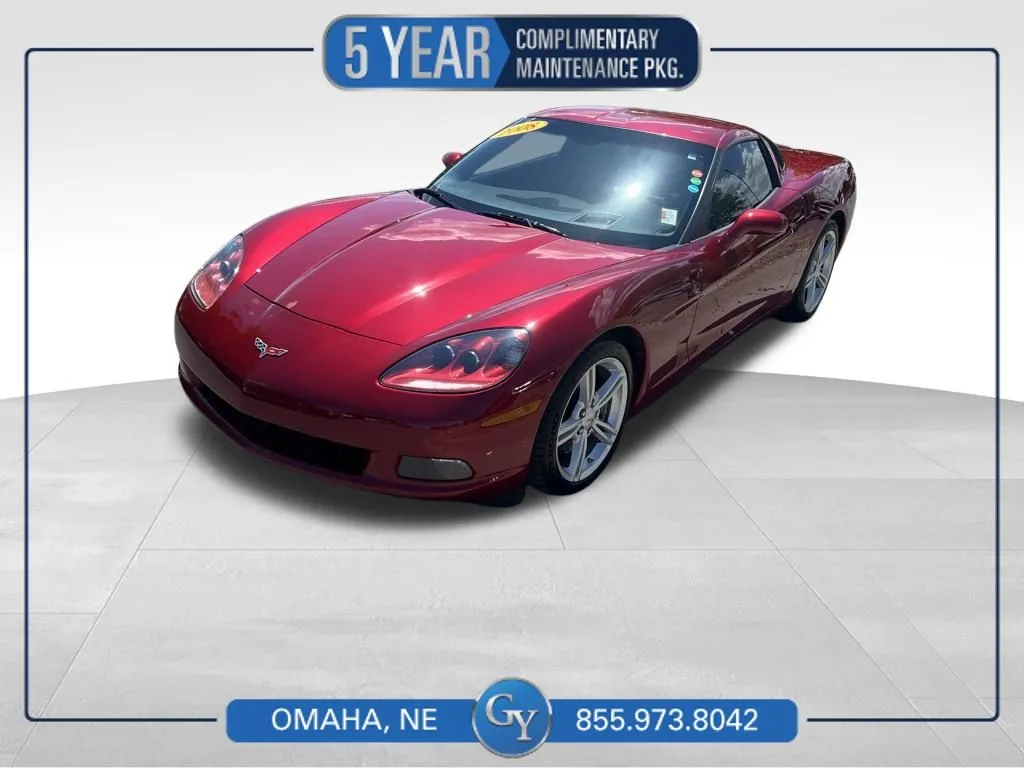 Red 2008 Chevrolet Corvette for sale in Omaha, NE