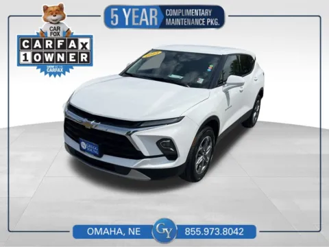 White 2023 Chevrolet Blazer LT for sale in Omaha, NE