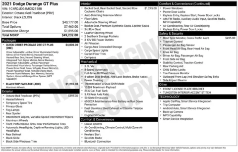 Photos of 2021 Dodge Durango GT Plus for sale in Omaha, NE at Gregg Young Chevrolet of Omaha