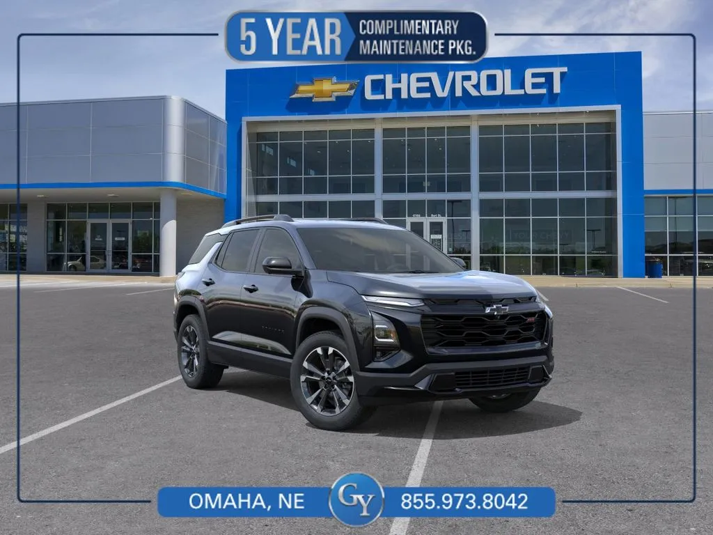 Black 2026 Chevrolet Equinox RS for sale in Omaha, NE
