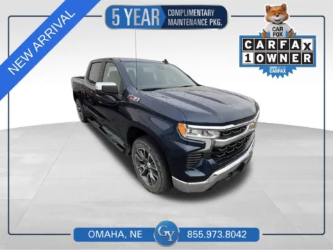Blue 2023 Chevrolet Silverado 1500 LT for sale in Omaha, NE