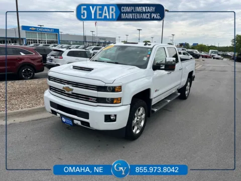 White 2018 Chevrolet Silverado 2500HD LTZ for sale in Omaha, NE