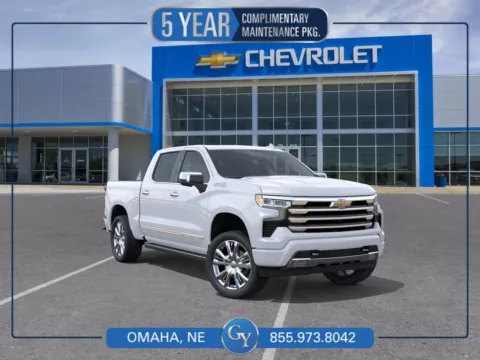 White 2026 Chevrolet Silverado 1500 High Country for sale in Omaha, NE
