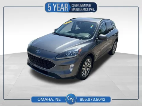 Gray 2022 Ford Escape Titanium for sale in Omaha, NE