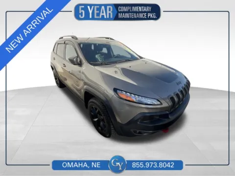 Brown 2017 Jeep Cherokee Trailhawk for sale in Omaha, NE