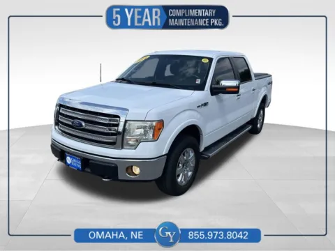 White 2014 Ford F-150 Lariat for sale in Omaha, NE