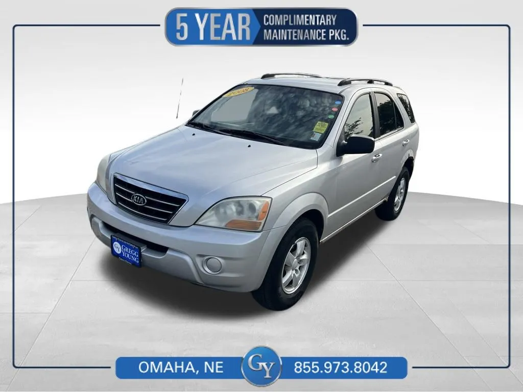 Silver 2008 Kia Sorento LX for sale in Omaha, NE
