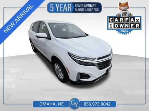 White 2022 Chevrolet Equinox LT for sale in Omaha, NE