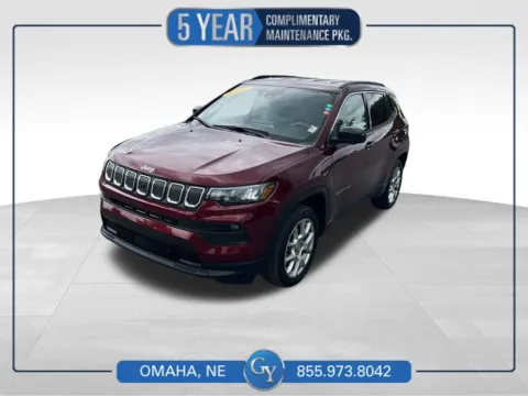 Red 2022 Jeep Compass Latitude Lux for sale in Omaha, NE