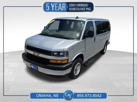 Silver 2025 Chevrolet Express 2500 LT for sale in Omaha, NE