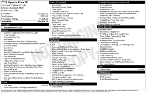 Photos of 2022 Hyundai Kona SE for sale in Omaha, NE at Gregg Young Chevrolet of Omaha