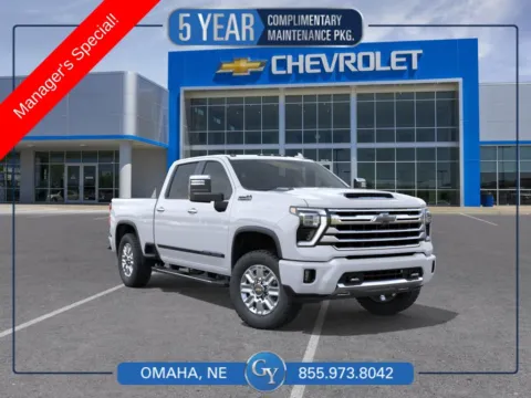 White 2026 Chevrolet Silverado 2500 HD High Country for sale in Omaha, NE