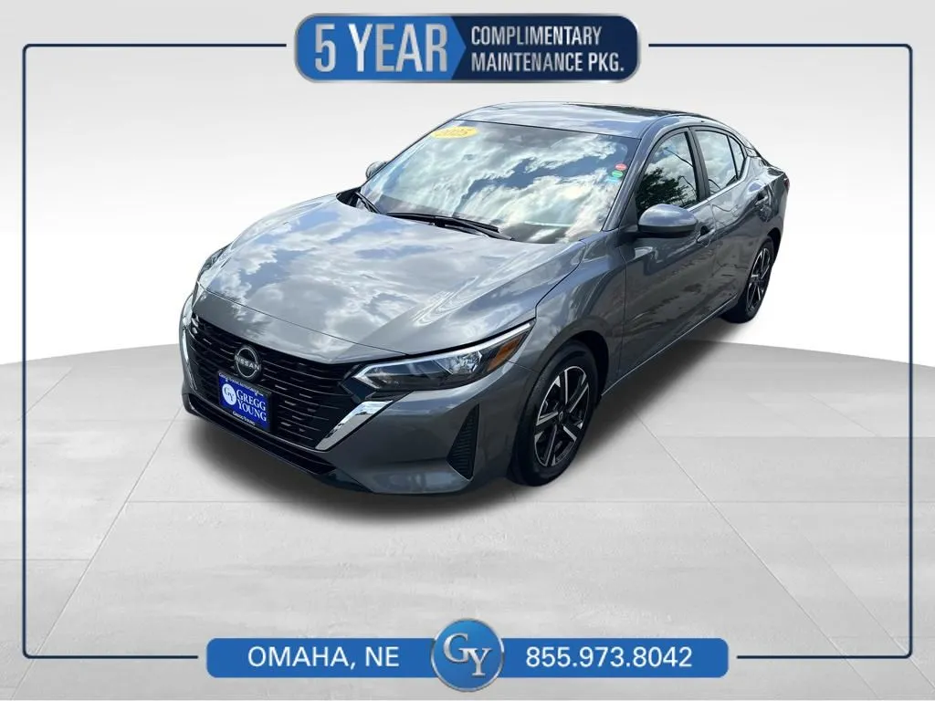 Gray 2025 Nissan Sentra SV for sale in Omaha, NE